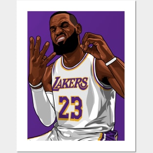 Lebron James Posters and Art